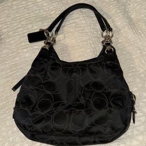 COACH Black Shoulder Bag